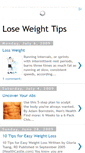 Mobile Screenshot of loseweighttip.blogspot.com