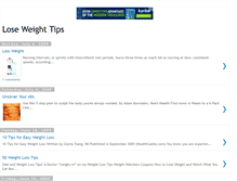 Tablet Screenshot of loseweighttip.blogspot.com