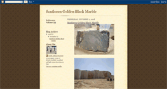Desktop Screenshot of goldenblackmarble.blogspot.com