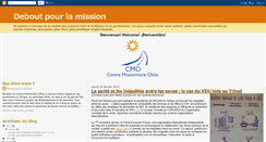 Desktop Screenshot of deboutpourlesmissions.blogspot.com