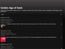 Tablet Screenshot of goldenageofgeek.blogspot.com