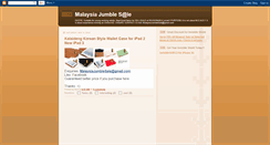 Desktop Screenshot of malaysiajumblesale.blogspot.com