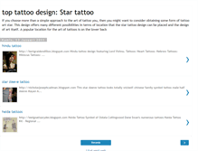 Tablet Screenshot of bintangtattoos.blogspot.com