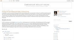 Desktop Screenshot of christian-helle.blogspot.com