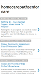Mobile Screenshot of homecarepathseniorcare.blogspot.com