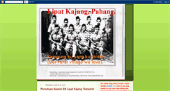 Desktop Screenshot of lipatkajang-pahang.blogspot.com