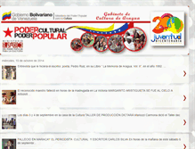 Tablet Screenshot of gabinetedculturaaragua.blogspot.com