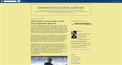 Desktop Screenshot of dramaturgisches-kontor.blogspot.com