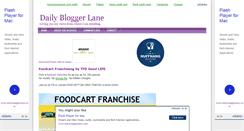 Desktop Screenshot of dailybloggerlane.blogspot.com