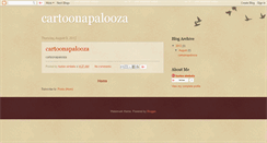 Desktop Screenshot of cartoonapalooza.blogspot.com