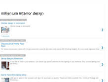 Tablet Screenshot of milleniuminteriordesign.blogspot.com