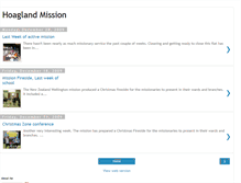 Tablet Screenshot of hoaglandnzmission.blogspot.com
