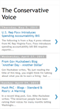 Mobile Screenshot of conservativevoice2008.blogspot.com