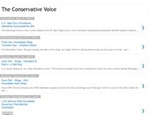 Tablet Screenshot of conservativevoice2008.blogspot.com