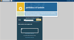 Desktop Screenshot of elturbion.blogspot.com