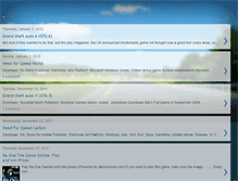 Tablet Screenshot of gamezworldreview.blogspot.com