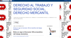 Desktop Screenshot of derechoaltrabajodiversummexico.blogspot.com