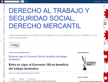 Tablet Screenshot of derechoaltrabajodiversummexico.blogspot.com