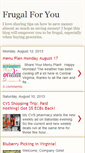 Mobile Screenshot of frugalforyou.blogspot.com