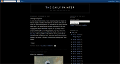 Desktop Screenshot of dailypainter.blogspot.com