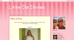 Desktop Screenshot of lizziedeedesigns.blogspot.com