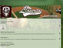 Tablet Screenshot of losllaneritos.blogspot.com