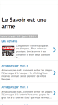 Mobile Screenshot of le-savoir-est-une-arme.blogspot.com