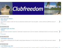 Tablet Screenshot of clubfreedomindia.blogspot.com