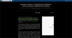 Desktop Screenshot of jdesenvolvimento-divulgambisaude.blogspot.com