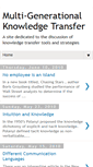 Mobile Screenshot of knowledgetransferstrategies.blogspot.com