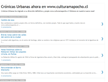 Tablet Screenshot of culturamapocho.blogspot.com