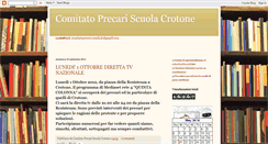 Desktop Screenshot of comitatoprecariscuolakr.blogspot.com
