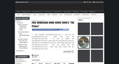 Desktop Screenshot of bdhindisong.blogspot.com