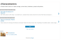 Tablet Screenshot of chiaracostanews.blogspot.com