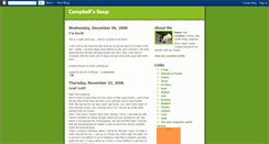 Desktop Screenshot of campbells-soup.blogspot.com