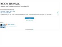 Tablet Screenshot of nse-bsestocks-tips.blogspot.com