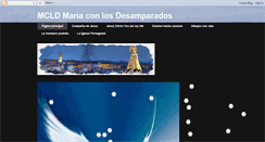 Desktop Screenshot of mariaconlosdesamparados.blogspot.com