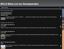 Tablet Screenshot of mariaconlosdesamparados.blogspot.com