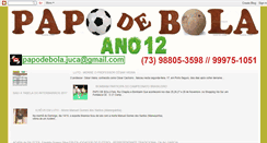 Desktop Screenshot of jucapapodebola.blogspot.com