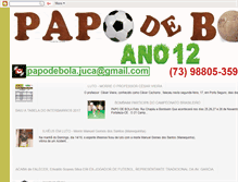 Tablet Screenshot of jucapapodebola.blogspot.com