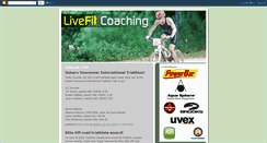 Desktop Screenshot of livefitcoaching.blogspot.com