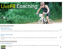 Tablet Screenshot of livefitcoaching.blogspot.com