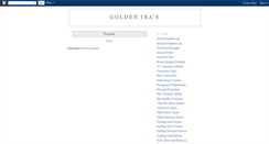 Desktop Screenshot of goldeniras.blogspot.com