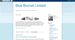 Desktop Screenshot of bluebonnetlimited.blogspot.com