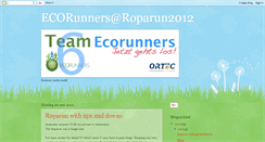 Desktop Screenshot of ecorunners-ortec.blogspot.com