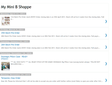 Tablet Screenshot of myminibshoppe.blogspot.com