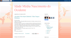 Desktop Screenshot of paloma-idademdianascimentodoocidente.blogspot.com