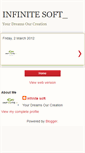Mobile Screenshot of infinitesofttrichy.blogspot.com