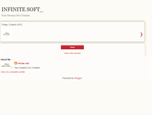 Tablet Screenshot of infinitesofttrichy.blogspot.com