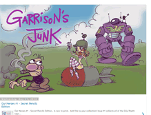 Tablet Screenshot of garrisonsjunk.blogspot.com